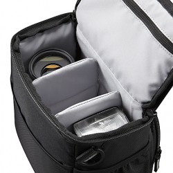 Case Logic DSLR Camera Holster Black Holds SLR camera body with attached lens and up to two additional lenses and accessories Un