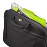 Case Logic VNAI215 Fits up to size 15.6 " Messenger - Briefcase Black Shoulder strap