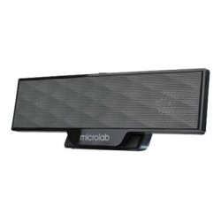 Microlab B 51 Black 4 W Portable speaker Output power: 4 Watt RMSPower distribution: 2 Watt x 2Harmonic distortion: 5% 1 W 1 kHz