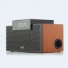Edifier Multifunctional 2.1 Alarm Clock Bluetooth Speaker MP260 Black/Brown Portable Wireless Speaker Bluetooth RMS 12 + 2 4 W
