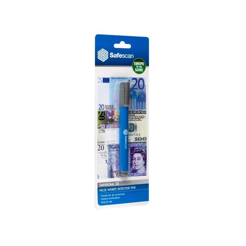 SAFESCAN 30 Suitable for Banknotes Number of detection points 1 SAFESCAN 30 Suitable for Banknotes Number of detection points 1