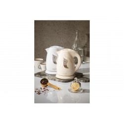 Adler Kettle AD 08 Standard 850 W 1 L Plastic 360 rotational base White