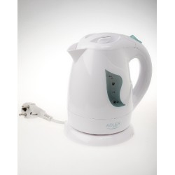 Adler Kettle AD 08 Standard 850 W 1 L Plastic 360 rotational base White