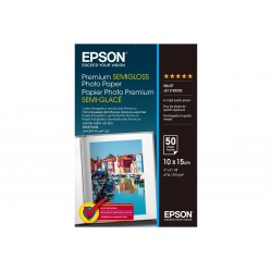 Epson Premium Semigloss Photo Paper 10x15cm, 251g/m2, 50 sheets Epson