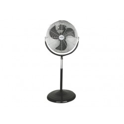 Camry CR 7307 Stand Fan Number of speeds 3 180 W Diameter 45 cm Black/Stainless steel