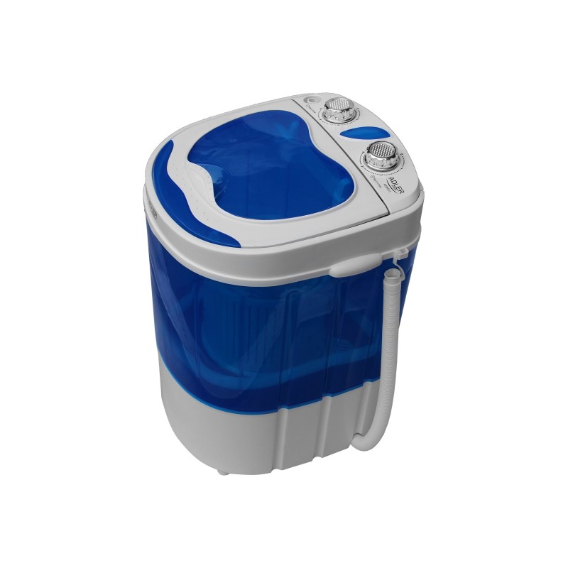 Adler Washing machine AD 8051 Energy efficiency class Top loading Washing capacity 3 kg Unspecified RPM Depth 37 cm Width 38 cm 