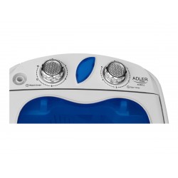 Adler Washing machine AD 8051 Energy efficiency class Top loading Washing capacity 3 kg Unspecified RPM Depth 37 cm Width 38 cm 
