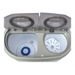 Camry Washing machine CR 8052 Top loading Washing capacity 3 kg 1300 RPM Depth 40 cm Width 60 cm White-Grey