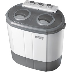 Camry Washing machine CR 8052 Top loading Washing capacity 3 kg 1300 RPM Depth 40 cm Width 60 cm White-Grey
