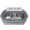 Camry Washing machine CR 8052 Top loading Washing capacity 3 kg 1300 RPM Depth 40 cm Width 60 cm White-Grey