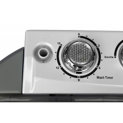 Camry Washing machine CR 8052 Top loading Washing capacity 3 kg 1300 RPM Depth 40 cm Width 60 cm White-Grey