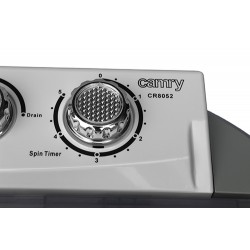 Camry Washing machine CR 8052 Top loading Washing capacity 3 kg 1300 RPM Depth 40 cm Width 60 cm White-Grey