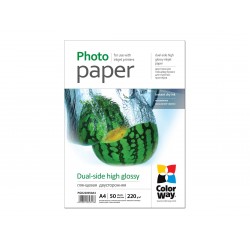 ColorWay High Glossy dual-side Photo Paper A4 220 g/m 