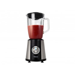 Tristar Blender BL-4430 Tabletop 500 W Jar material Glass Jar capacity 1.5 L Ice crushing Black/Stainless steel