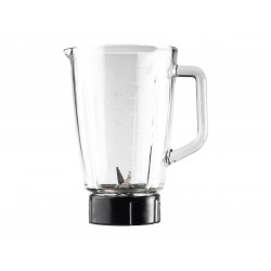Tristar Blender BL-4430 Tabletop 500 W Jar material Glass Jar capacity 1.5 L Ice crushing Black/Stainless steel