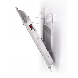Mill Heater MB600DN Glass Panel Heater 600 W Number of power levels 1 Suitable for rooms up to 8-11 m White