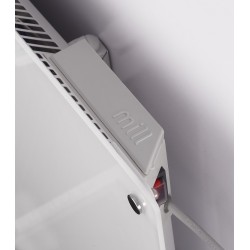 Mill Heater MB600DN Glass Panel Heater 600 W Number of power levels 1 Suitable for rooms up to 8-11 m White