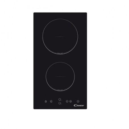Candy Domino CDH 30 Vitroceramic Number of burners/cooking zones 2 Touch Timer Black Display