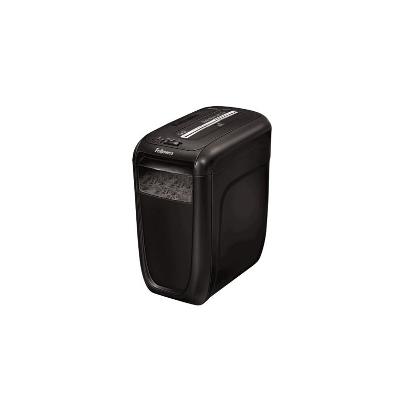 Fellowes Powershred 60Cs Black 22 L Credit cards shredding Cross-Cut Shredder Paper handling standard/output 10 sheets per pass 