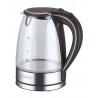 Camry Kettle CR 1239 Electric 2000 W 1.7 L Glass 360 rotational base Black