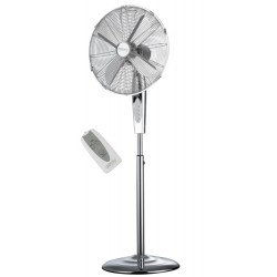 Camry CR 7314 Stand Fan Diameter 45 cm Stainless steel Timer Number of speeds 3 190 W Oscillation