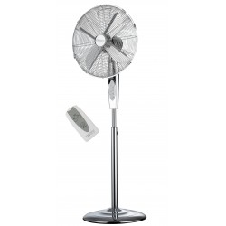 Camry CR 7314 Stand Fan Diameter 45 cm Stainless steel Timer Number of speeds 3 190 W Oscillation
