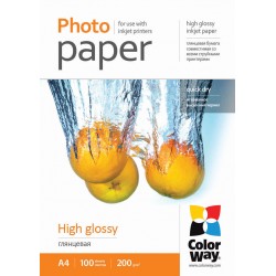 ColorWay High Glossy Photo Paper A4 200 g/m 