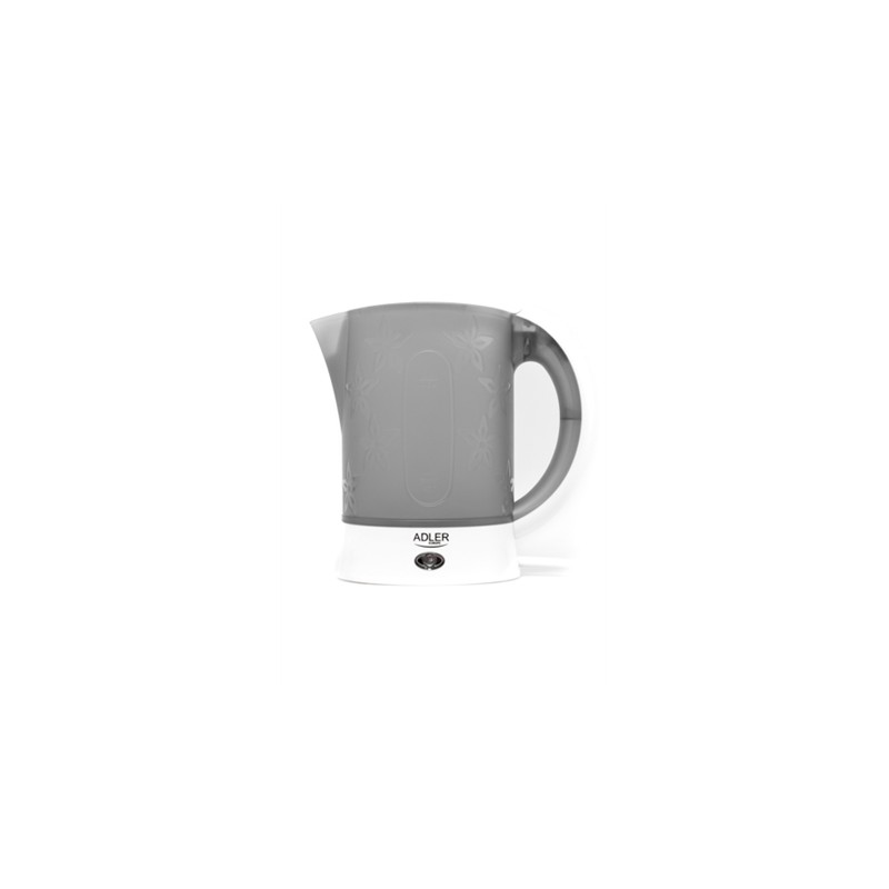 Adler Travel Kettle AD 1268 Standard 600 W 0.6 L Plastic White