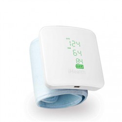 iHealth Wrist Blood Pressure Monitor BP7S Weight 105 g White Wireless Blood pressure readings are stored on the secure, free, HI