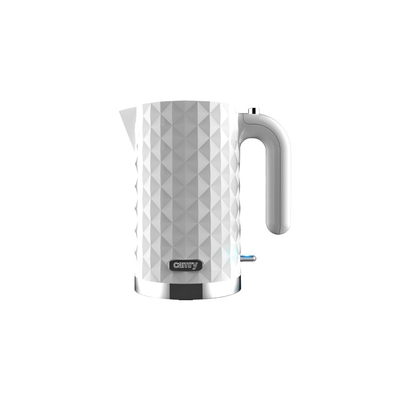 Camry CR 1269 Standard kettle 2200 W 1.7 L Plastic 360 rotational base White