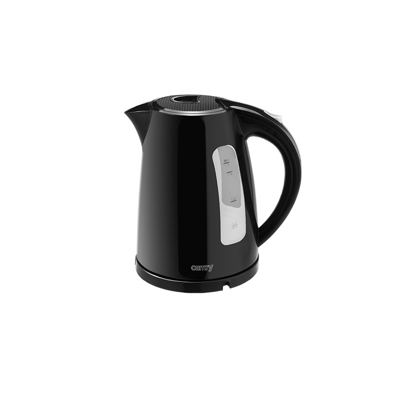Camry Kettle CR 1255 Standard 2200 W 1.7 L Plastic 360 rotational base Black