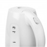 Camry Kettle CR 1255 Standard 2200 W 1.7 L Plastic 360 rotational base White
