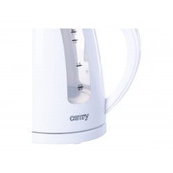 Camry Kettle CR 1255 Standard 2200 W 1.7 L Plastic 360 rotational base White