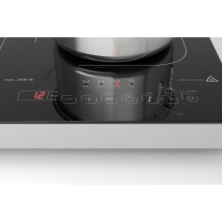 Caso Hob ProGourmet 3500 Number of burners/cooking zones 2 Sensor touch display Black Induction