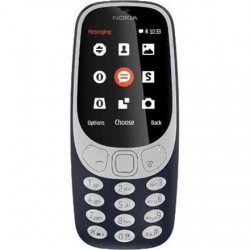 Nokia 3310 (2017) Dark Blue 2.4 " TFT 240 x 320 N/A MB 16 MB Dual SIM Micro-SIM Bluetooth 3.0 USB version microUSB 2.0 Built-in 
