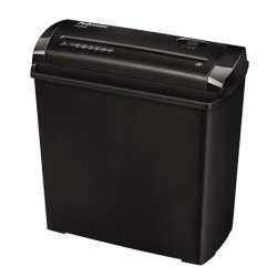 Fellowes Shredder P-25S Black 11 L Paper shredding Traditional Paper handling standard/output 7mm strips, security level P-1 War