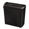 Fellowes Shredder P-25S Black 11 L Paper shredding Traditional Paper handling standard/output 7mm strips, security level P-1 War