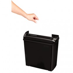 Fellowes Shredder P-25S Black 11 L Paper shredding Traditional Paper handling standard/output 7mm strips, security level P-1 War