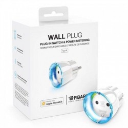 Fibaro Wall Plug (type F, Schuko) Apple HomeKit White