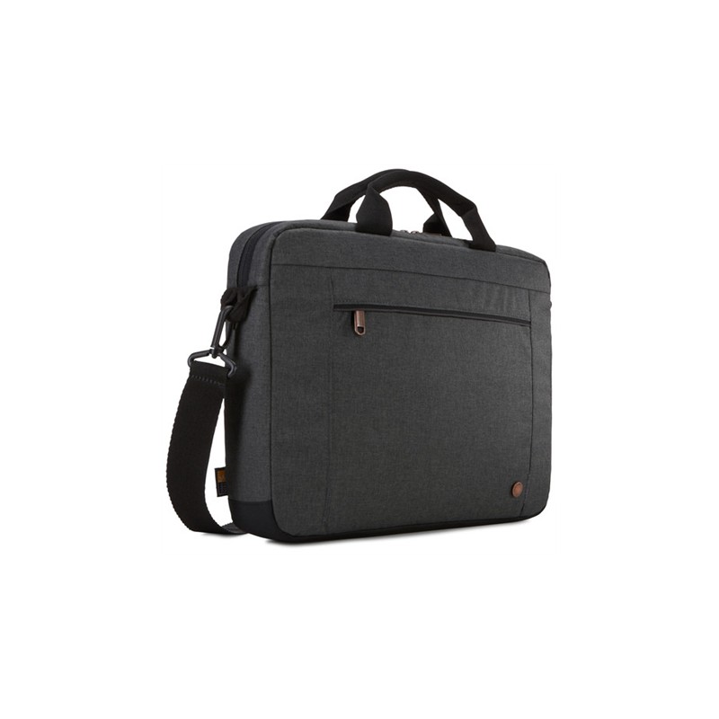 Case Logic Era Attach Fits up to size 14 " Messenger - Briefcase Obsidian Shoulder strap