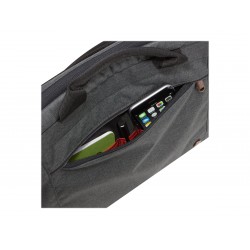 Case Logic Era Attach Fits up to size 14 " Messenger - Briefcase Obsidian Shoulder strap