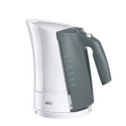 Braun Kettle WK500 MultiQuick 5 Standard 3000 W 1.7 L Plastic 360 rotational base White/Grey