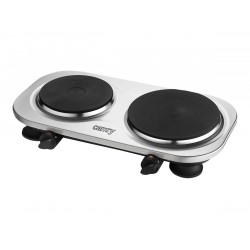 Camry CR 6511 Number of burners/cooking zones 2 Rotary knobs Stainless steel Electric