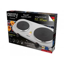 Camry CR 6511 Number of burners/cooking zones 2 Rotary knobs Stainless steel Electric