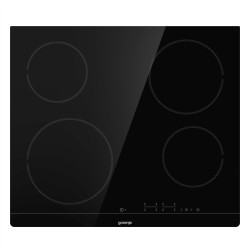 Gorenje Hob ECT641BSC Vitroceramic Number of burners/cooking zones 4 Touch Timer Black Display