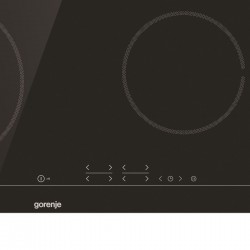 Gorenje Hob ECT641BSC Vitroceramic Number of burners/cooking zones 4 Touch Timer Black Display
