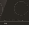 Gorenje Hob ECT641BSC Vitroceramic Number of burners/cooking zones 4 Touch Timer Black Display
