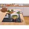 Gorenje Hob ECT641BSC Vitroceramic Number of burners/cooking zones 4 Touch Timer Black Display