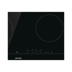 Gorenje Hob ECT641BSC Vitroceramic Number of burners/cooking zones 4 Touch Timer Black Display