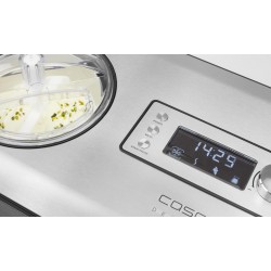 Caso Ice Cream and Yogurt Maker IceCreamer Power 180 W Capacity 2 L Stainless steel